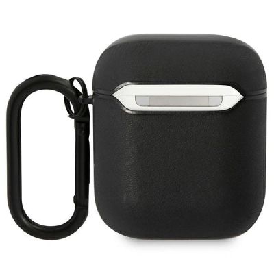 2. BMW Leather Color Lines Case for AirPods 1 / 2 - Black