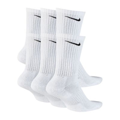 2. Nike Everyday Cushion Crew 6Pak socks SX7666-100