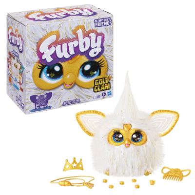 5. TOY INTERACTIVE FURBY GOLD GLAM G1938