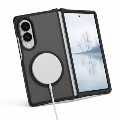 8. Tech-Protect Magmat MagSafe Case for Samsung Galaxy Z Fold 8 - Matte Black