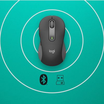 5. Logitech Signature M650 Wireless Mouse GRAPH