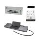 4. i-tec Metal C31FLATDOCKPDPRO Docking Station Wired USB 3.2 Gen 1 (3.1 Gen 1) Type-C Gray