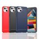 6. Flexible carbon pattern case for iPhone 15 Plus Carbon Case - blue