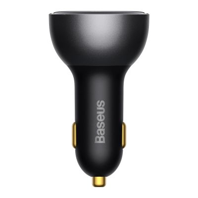 2. Baseus Digital Display Fast Car Charger USB-A / USB-C PD3.1 140W black + USB-C cable Baseus Superior Series 5A 240W 1m black (CGZX070001)