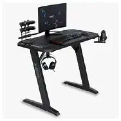 SENSE7 Nomad Cybernetic Desk Black 100 cm x 50 cm 100x50 cm