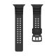 5. Strap Triple Protection for Apple Watch 38 / 40 / 41 mm bracelet strap - black