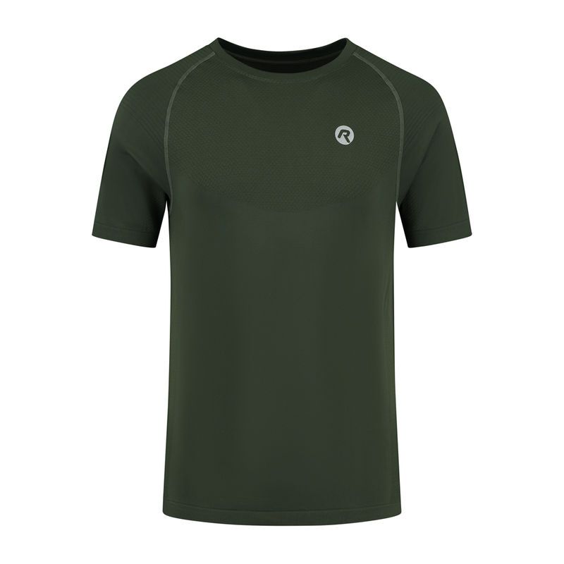 Rogelli ESSENTIAL running shirt green M