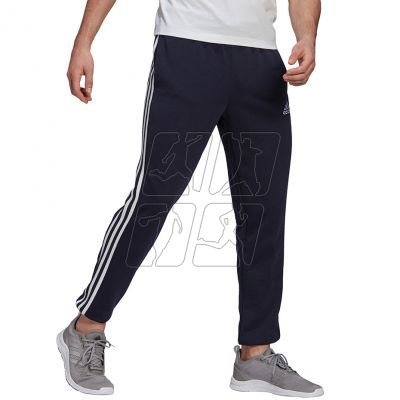5. Adidas Essentials Tapered Elastic Cuff 3 Stripes Pant M GK8830