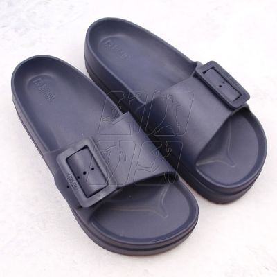 7. Big Star W INT1967 platform flip-flops, navy blue