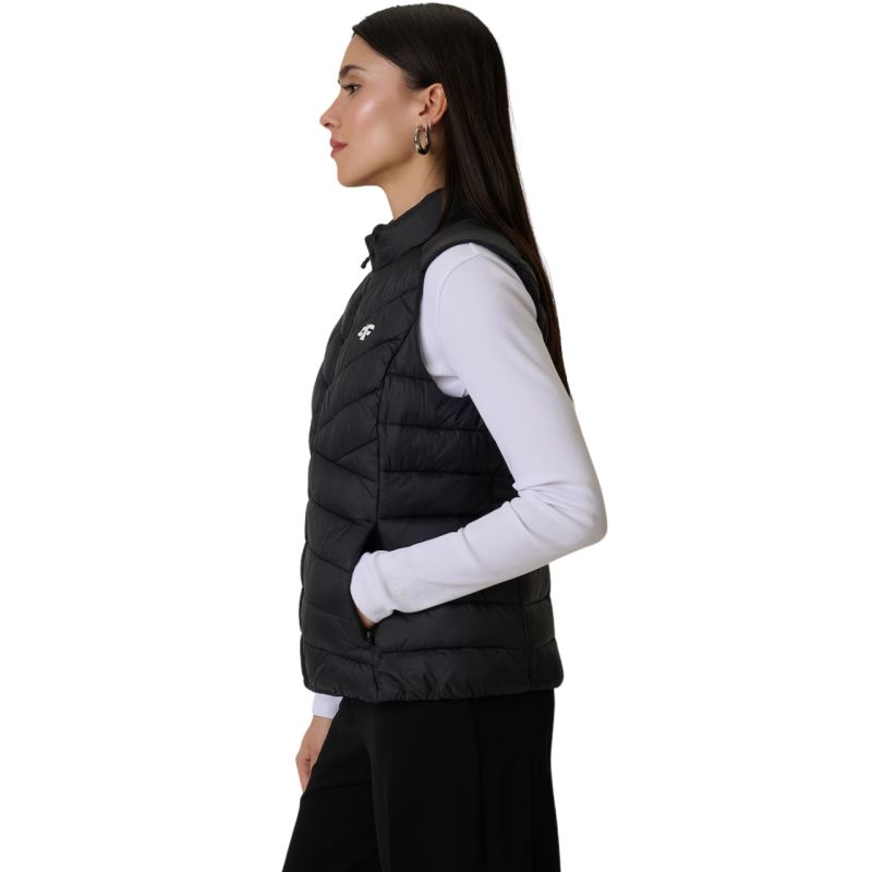 4. Women's vest 4F F347 deep black 4FWSS26TVJAF347 20S