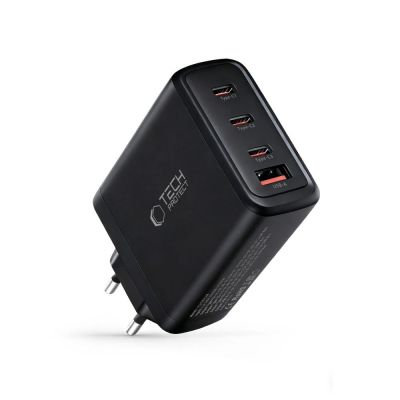 2. Tech-Protect NC140W-GAN 4-Port 140W Wall Charger - Black