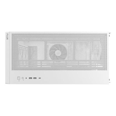 14. Antec Geh Antec FLUX White Midi Tower Case White Retail