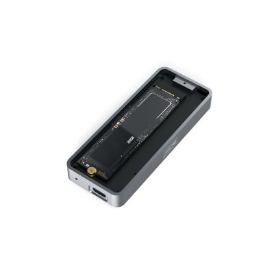 5. USB 3.2 Type C Enclosure for M.2 NVMe 20 Gbps Aluminum SSD