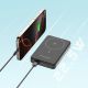 20. Powerbank Wozinsky WLWP-10KA0Y3S 22.5W PD Qi2 10000 mAh, with stand, 1x USB-A, 1x USB-C - black