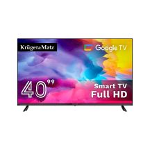Kruger&Matz 40" FHD Google TV 5.0 TV, DVB-T2/S2/T/C H.265 HEVC