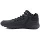 3. Men's high-top sports shoes, barefoot, elastic, black, LOTTO 2401970U