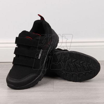 2. American Club W AM838A Velcro Trekking shoes black-red