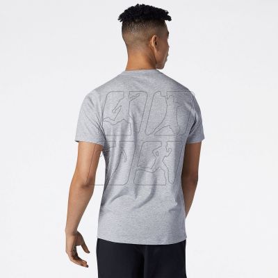 7. New Balance Heathertech Tee AG M MT11070AG