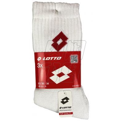 3. Terry socks LOTTO white 3 pairs 069609