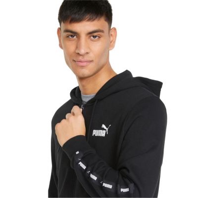 8. Puma ESS+ Tape Full-Zip Hoodie TR M 848768 01
