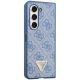 5. Guess 4G Triangle Strass Case for Samsung Galaxy Z Fold 5 - Blue