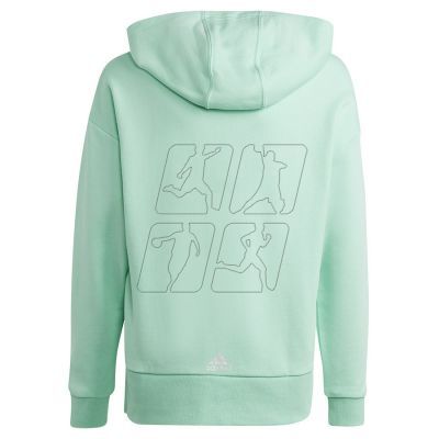 2. Adidas D Hoody Jr HR5825 sweatshirt