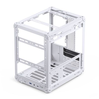 25. Jonsbo C6 Micro-ATX Computer Case - White