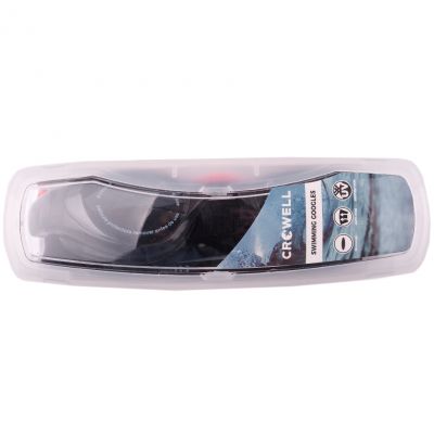 2. Crowell Splash Jr swimming goggles okul-splash-black-red