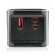 6. EVERACTIVE POWER BANK 27,000 mAh, 1x USB, 2x USB-C, 162.5 W, QC4+, BUILT-IN FLASHLIGHT, LCD DISPLAY, BLACK EB-27Q