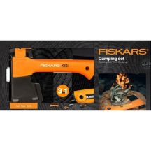 FISKARS AXE X5 - XXS + KNIFE + SAW