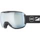 Uvex Downhill 2100 CV winter sports goggles, black, unisex, white spherical lens