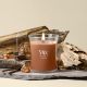 4. RADIANT AMBER WOODWICK Ellipse Candle