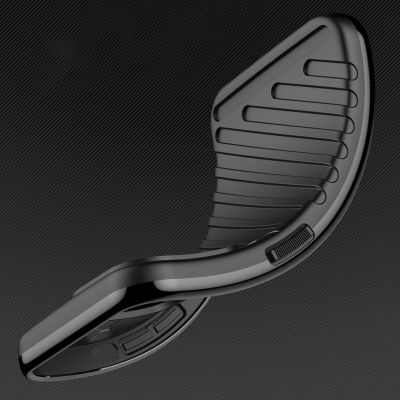 5. Thunder Case for Samsung Galaxy S24 FE Silicone Armored Cover - Black