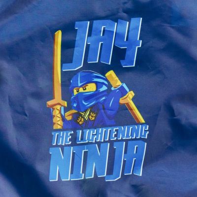 4. LEGO Ninjago Drawstring Bag 20286-2512 Blue One size