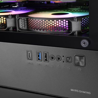 5. TACENS MARS MC-VECTOR 4xARGB USB-C mATX - housing/cases