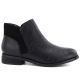 2. Women’s black lined leather ankle boots M.Daszyński SFY2648-1