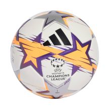 adidas UCL Womens Mini 26/27 League Stage Football White/Orange/Purple KE5143