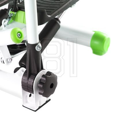 48. Stepper with movable arms and HMS S3085 cables, green and white