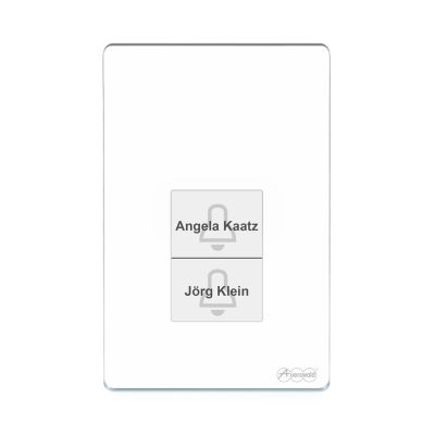 6. Auerswald TFS-Dialog 400 Access Control Terminal with Fingerprint Reader - White