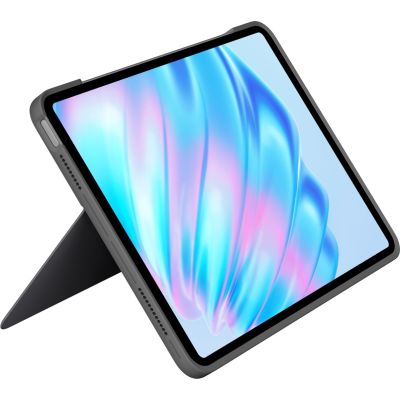 19. Logitech Combo Touch for iPad Air (M2/M3), iPad Air (5th generation) - GRAY - AMERICAN
