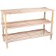 2. SHELVES 3-LEVEL WOODEN SHOE RACK ALPINA