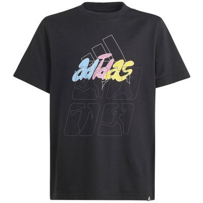 5. Adidas GFX Illustrated Jr T-shirt IR5757