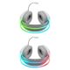 7. Defender Eclipse RGB Headphones with Microphone White 62440