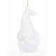 16. CERAMIC SANTA CLAUS CHRISTMAS BALL 7.8 CM 1 pc