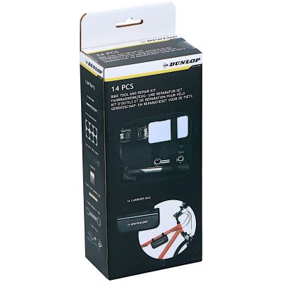 6. DUNLOP 14-Piece Bicycle Repair Tool Kit