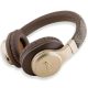 3. Guess Bluetooth on-ear headphones GUBH604GEMW brown/brown 4G Script