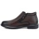 3. Men's brown ankle boots with zippers McKeylor 85229