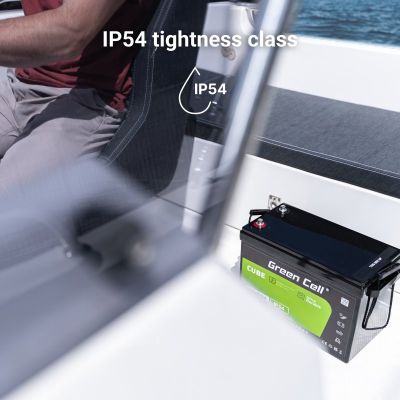 6. GREEN CELL LIFEPO4 CUBE BATTERY 12AH 12V/12.8V 153.6WH LFPGC12V12AH