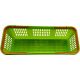 10. OPENWORK PLASTIC BASKET FOR FRUIT AND VEGETABLES WITH HANDLE
