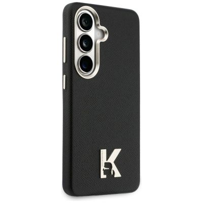 4. Karl Lagerfeld K Metal Logo MagSafe Case for Samsung Galaxy S26 - Black